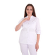 Медична куртка Небраска 3/4 Біла 42 2000000537160 фото 3