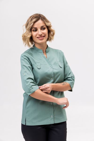 Куртка жіноча тонка, Небраска 3/4, оливкова, 42 2000000545226 фото