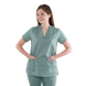 Медична тонка куртка Гарвард, Олива 46 2000000527352 фото 3