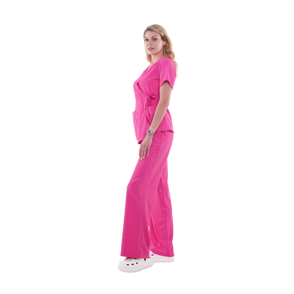 Медичний костюм Акіта, Малиновий, КР XL 2000000532042 фото
