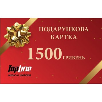 Подарункова карта 1500 грн 2000000396699 фото