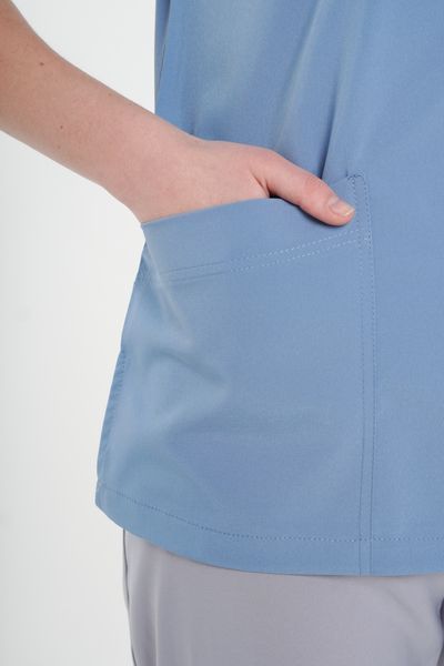 Медична софтова куртка Маніса, Світлий-джинс M 2000000525631 фото